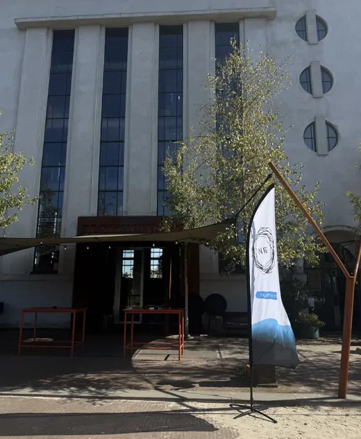 Foto Van De Krachtcentrale Tijdens Het Supply Chain Event Van Nrg Office